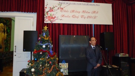 Đại sứ quán Việt Nam tại Liên bang Nga tổ chức gặp mặt cuối năm - ảnh 1